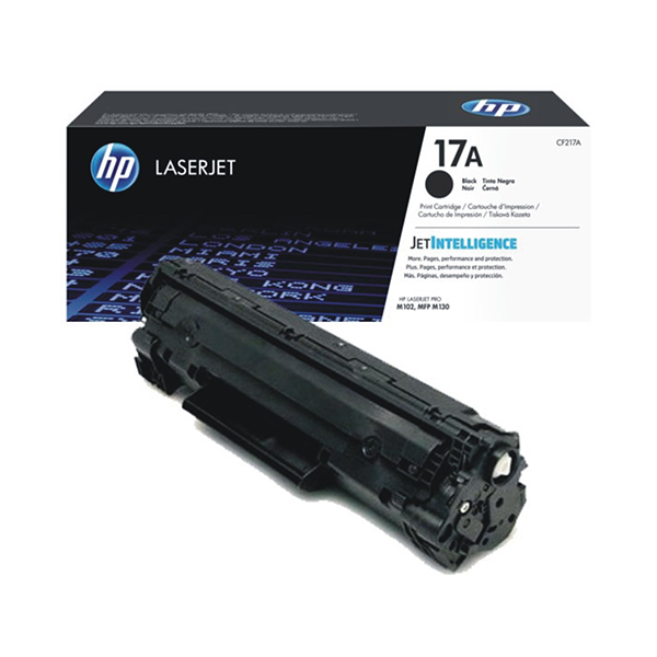 Cartouche de toner HP 17A LaserJet noir