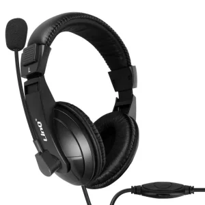 Casque avec micro intégré compatible - Prise USB 3.5mm